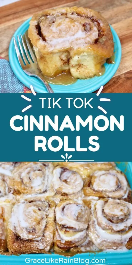 Tik Tok Cinnamon Rolls with Heavy Cream
