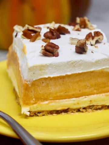 Paula Deen's Pumpkin Gooey Butter Cake Bars Recipe - Grace Like Rain Blog