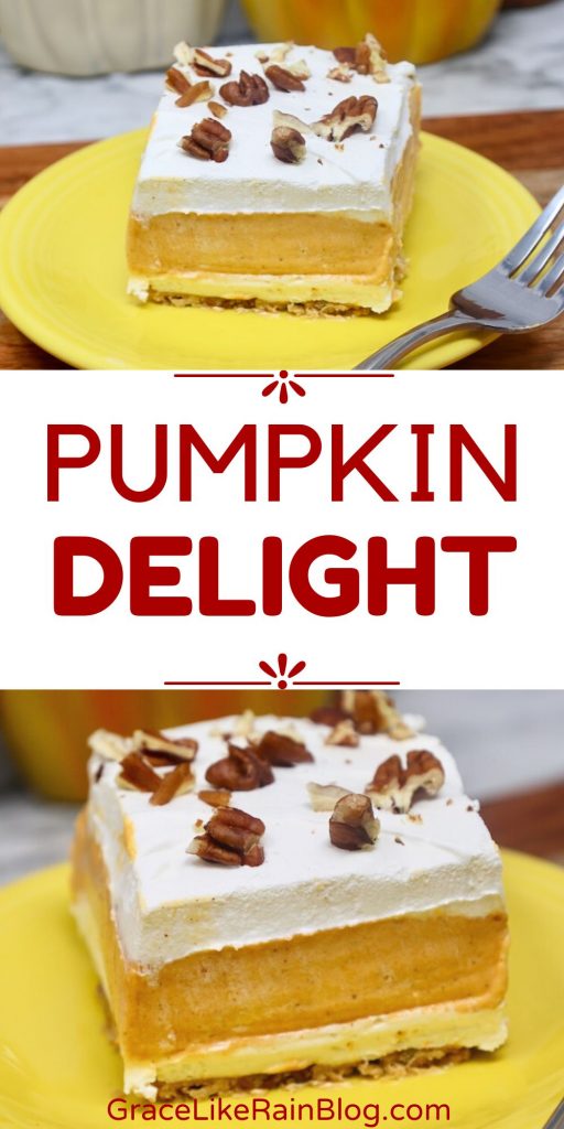 Pumpkin Delight layered Dessert Recipe
