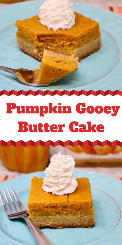 Paula Deen Gooey Butter Pumpkin Cake