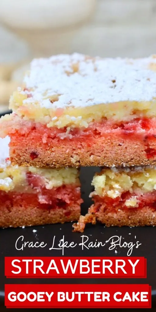 Strawberry Gooey Butter Cake Recipe
