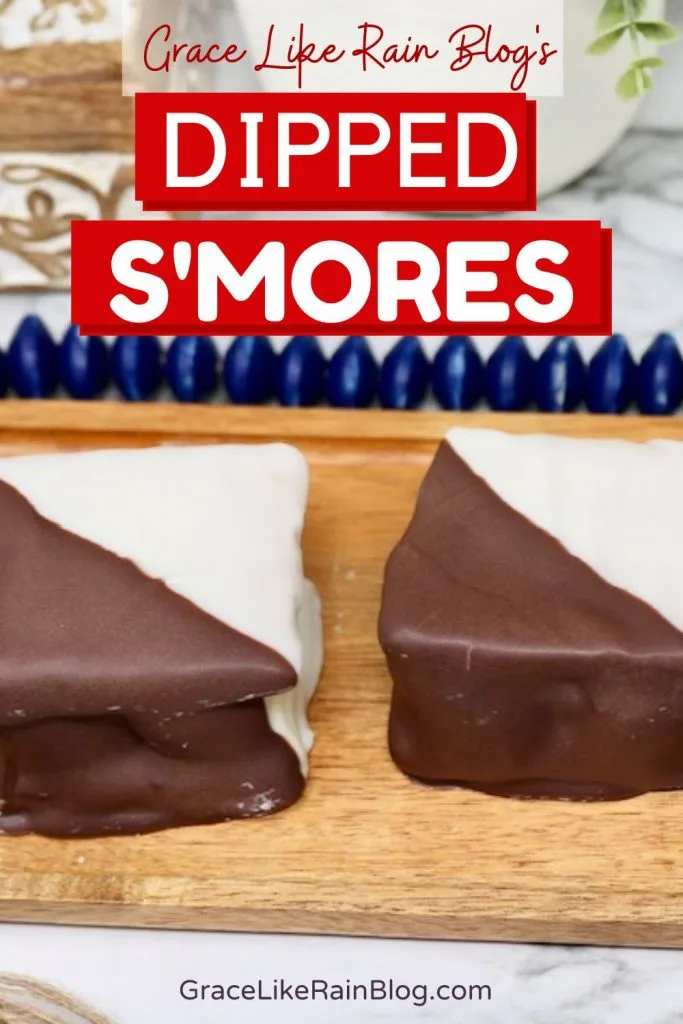 Chocolate Dipped S'mores recipe
