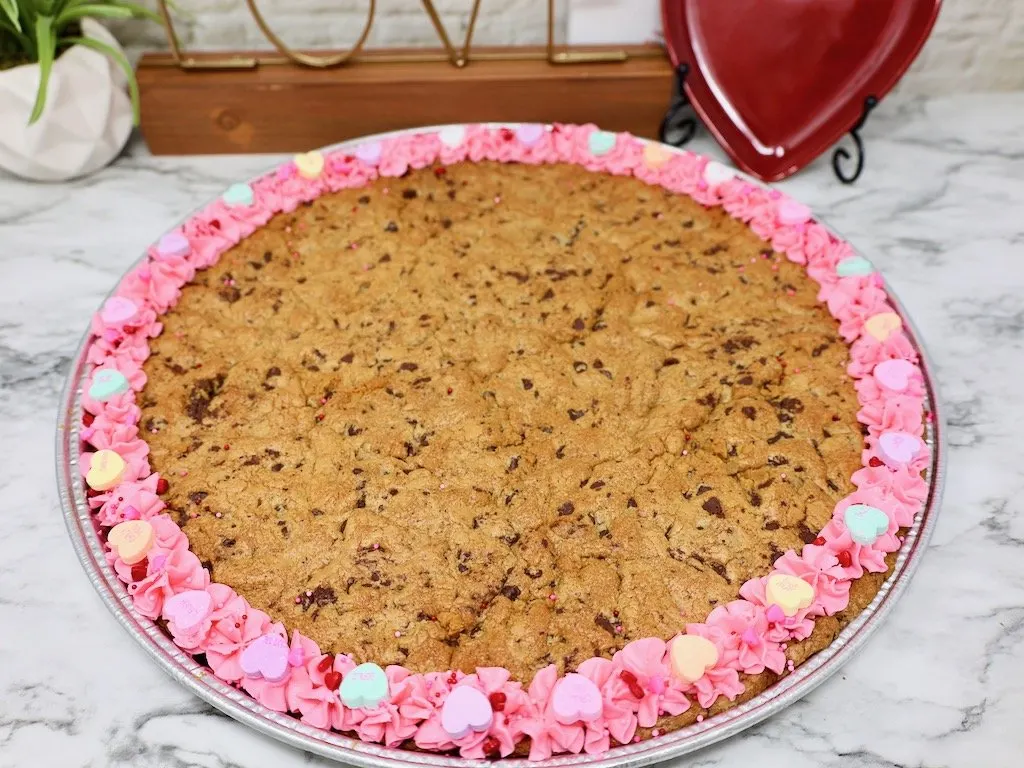 cookie cake for valentine's day