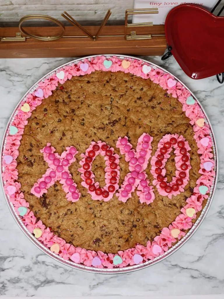 Valentine's Day Pizza Cookie