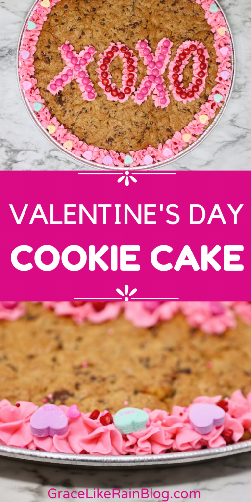 Valentine's Day Cookie Cake recipe