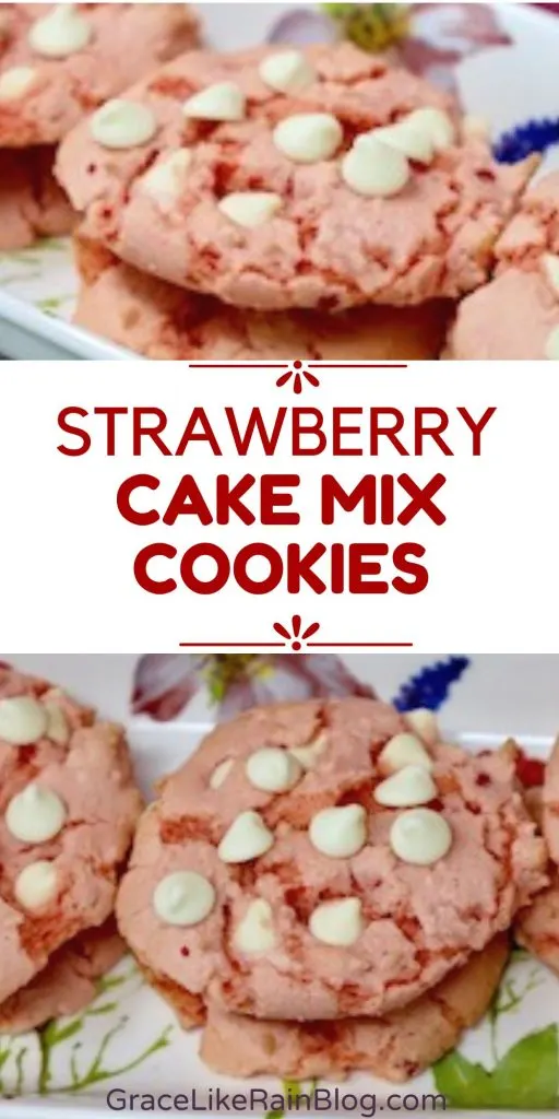 Strawberry cake mix cookie recipe