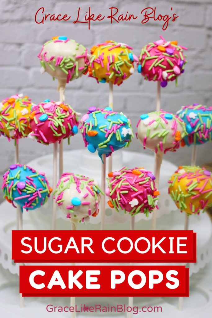 Sugar Cookie Cake Pops recipe