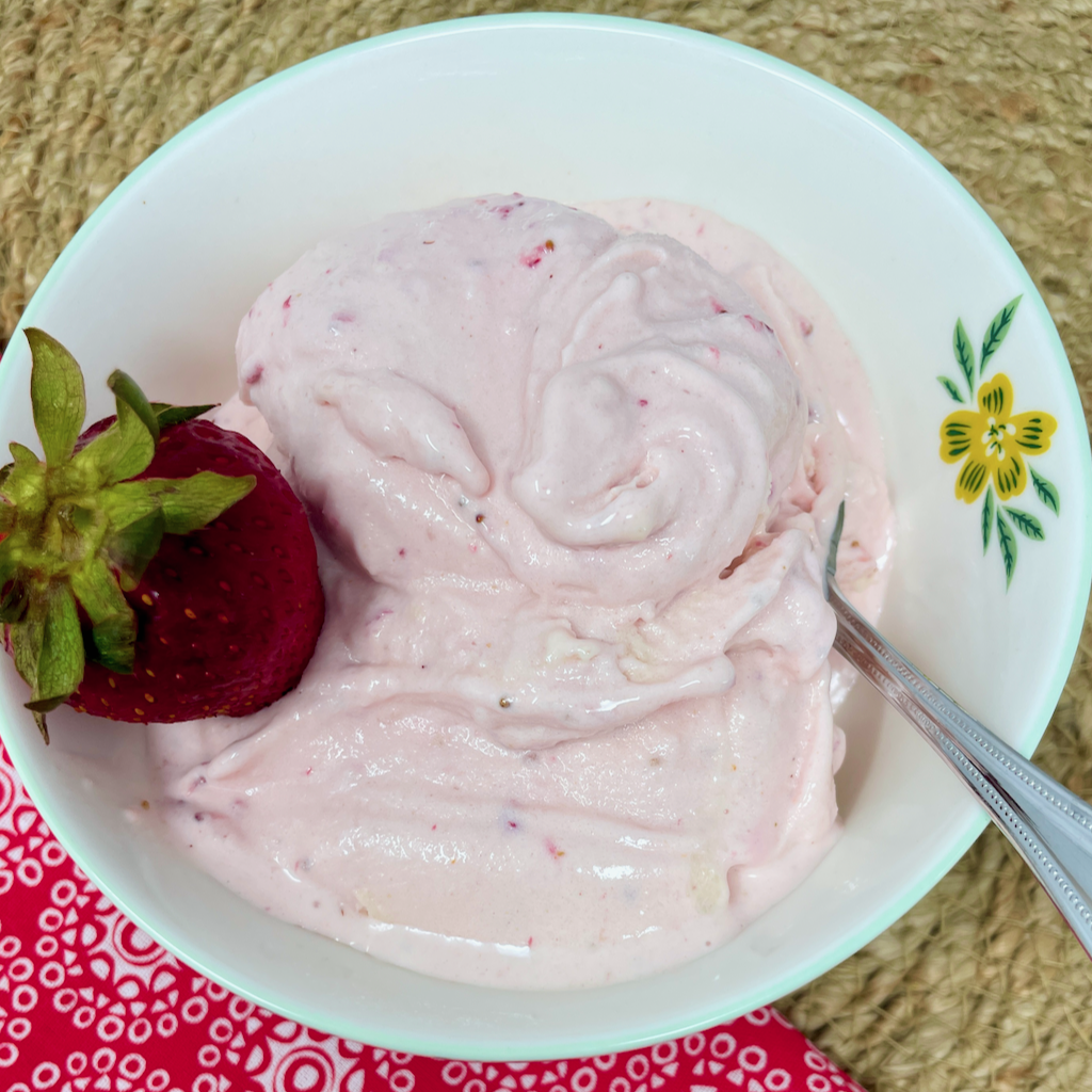 Ninja Creami Strawberry Ice Cream Recipe