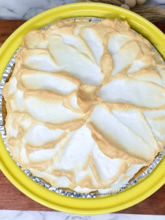 Lemon Icebox Pie with Meringue
