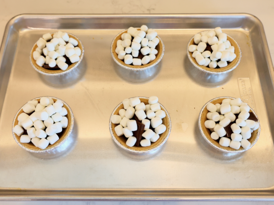 Mini S'mores Pies in Graham Cracker Mini Pie Crusts - Grace Like Rain Blog