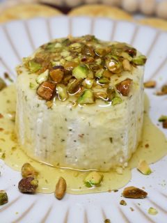 Boursin Cheese honey pistachio recipe