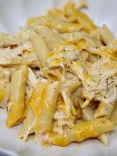 crack chicken pasta recipe in the crock pot