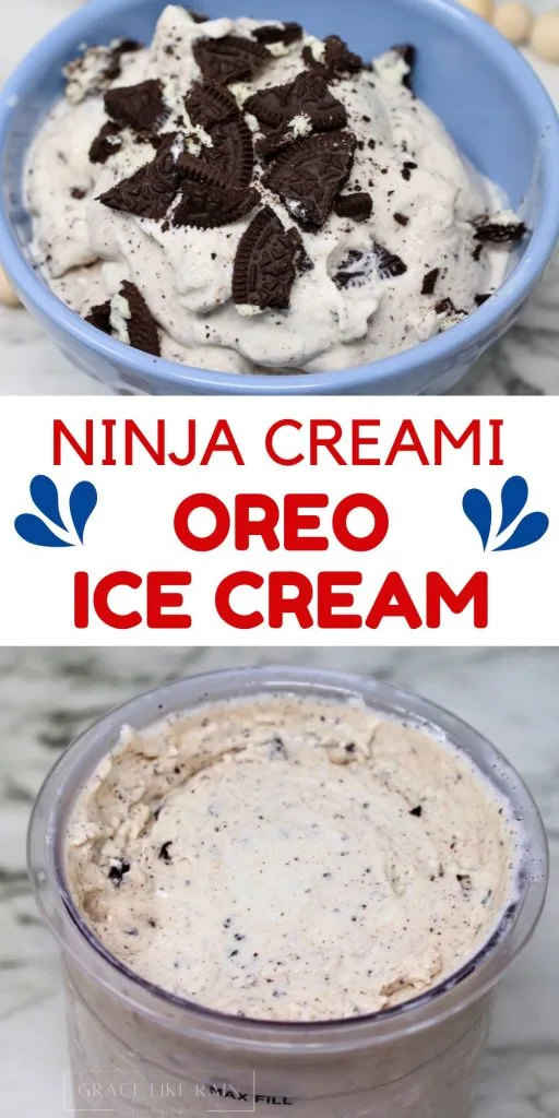 oreo ninja creami ice cream