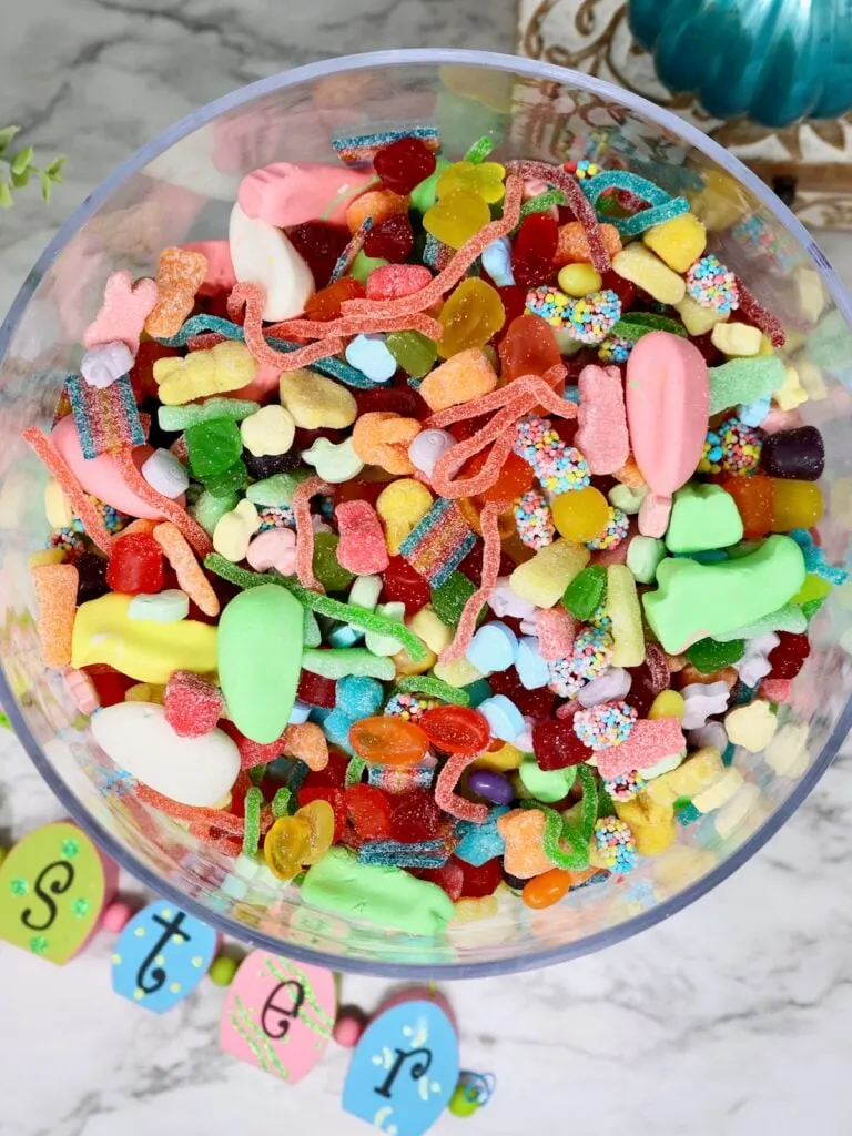 candy salad for easter