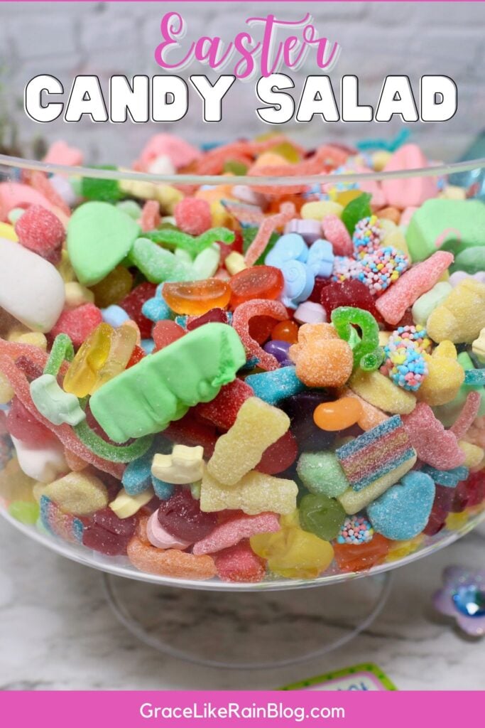 easter candy salad