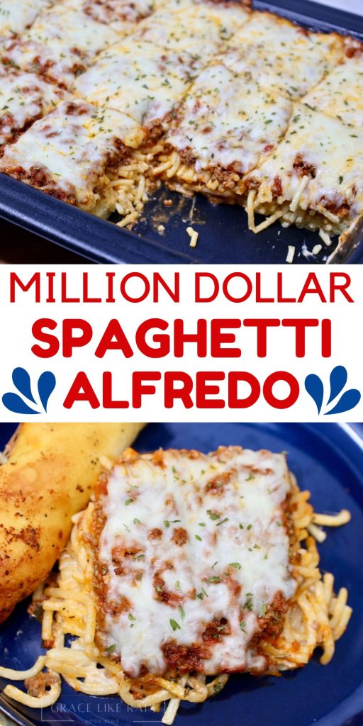 million dollar spaghetti recipe with alfredo sauce