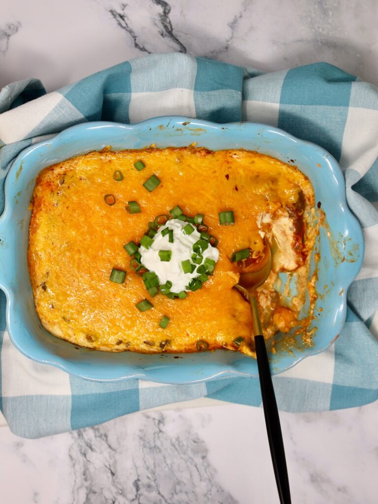 baked taco dip with cream cheese