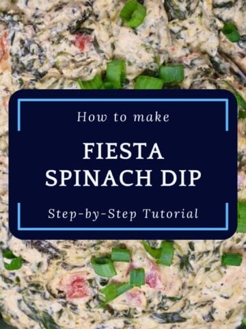 fiesta spinach dip video tutorial
