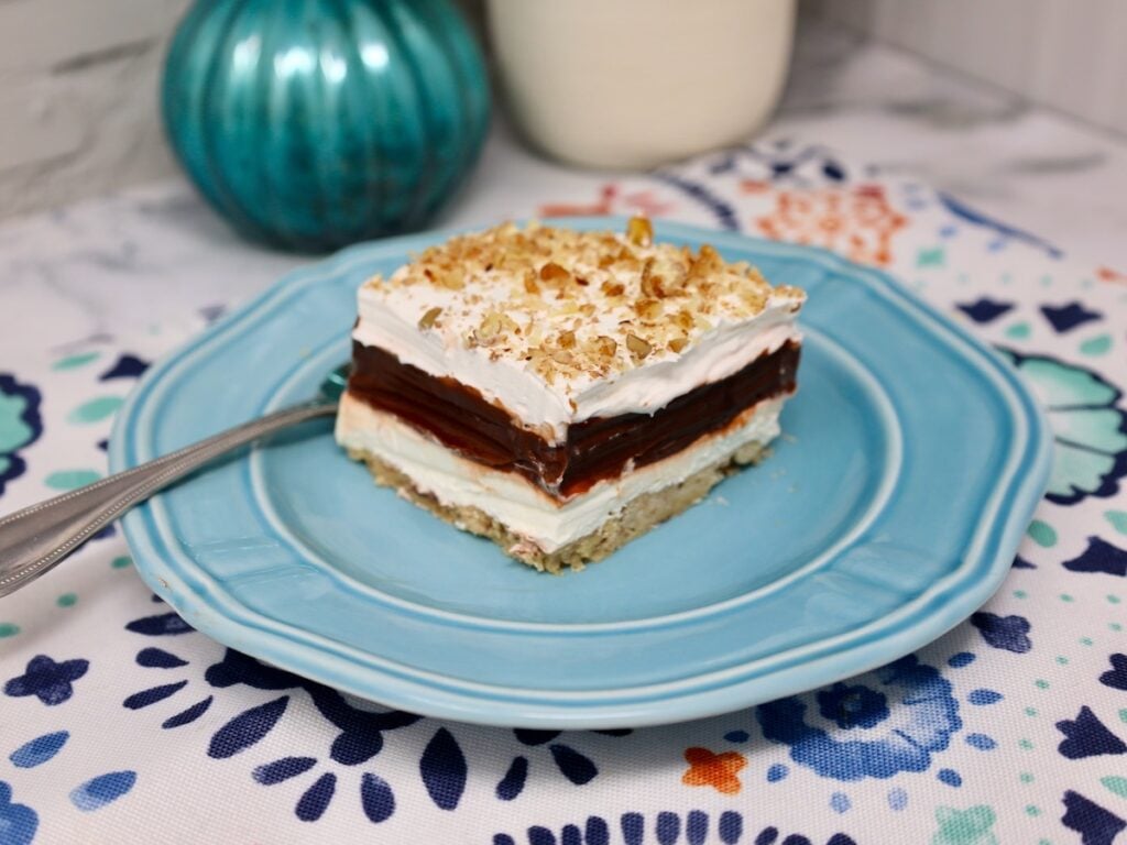 single serving of four layer delight
