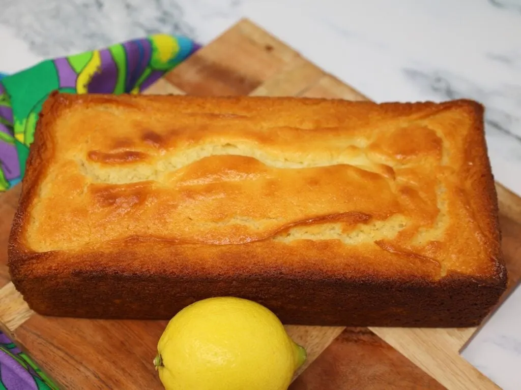 lemon bread with cream cheese swirl using real lemon juice