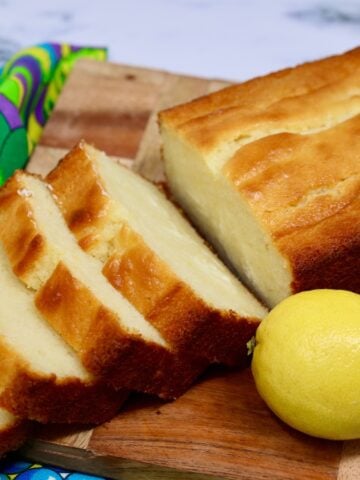 cream cheese swirl lemon bread featured image