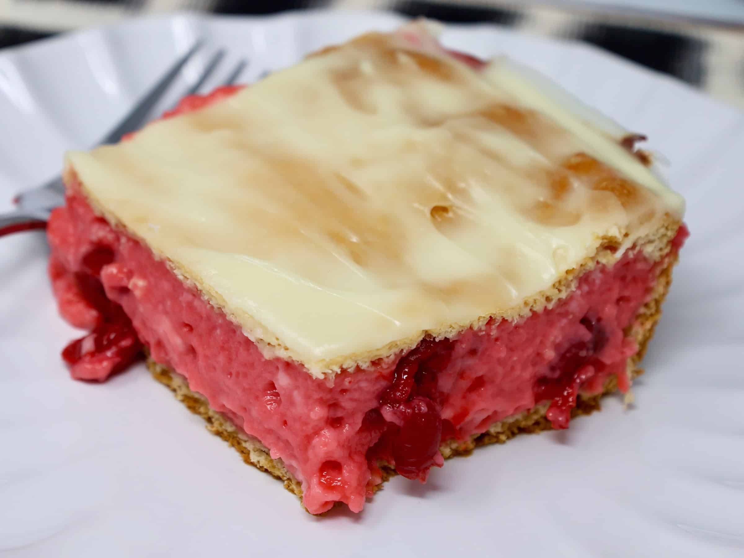 cherry cheesecake bars featured image