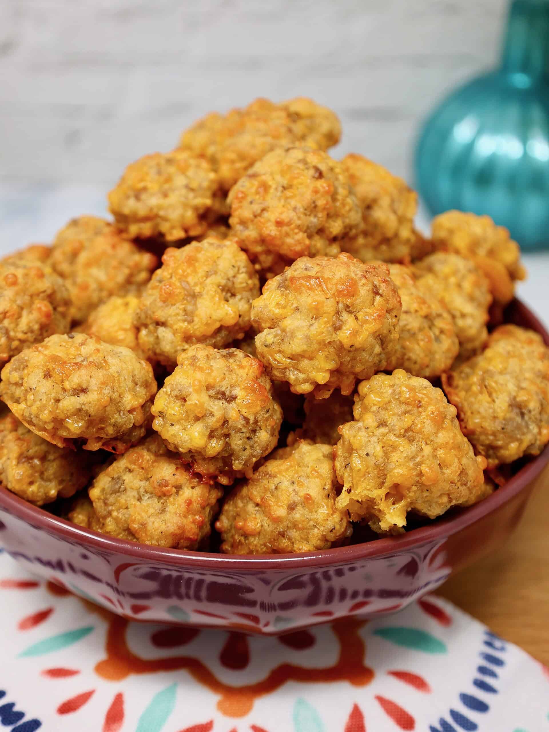 cheddar cheese sausage balls recipe