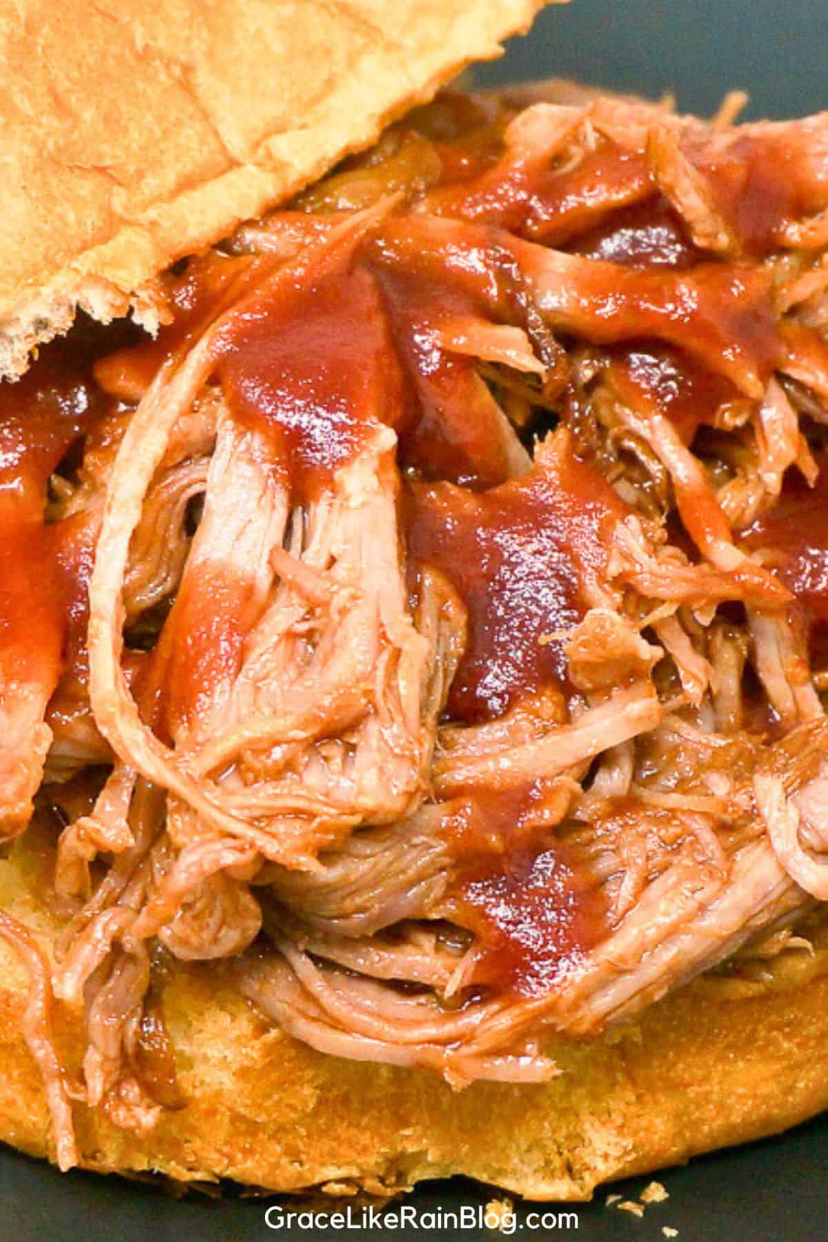 pulled pork with dr pepper, a perfect easy weeknight dinner. And Quick, too if using the instant pot!