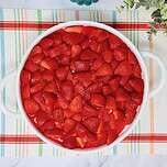 Easy No Bake Strawberry Cheesecake Delight with Golden Oreo Crust