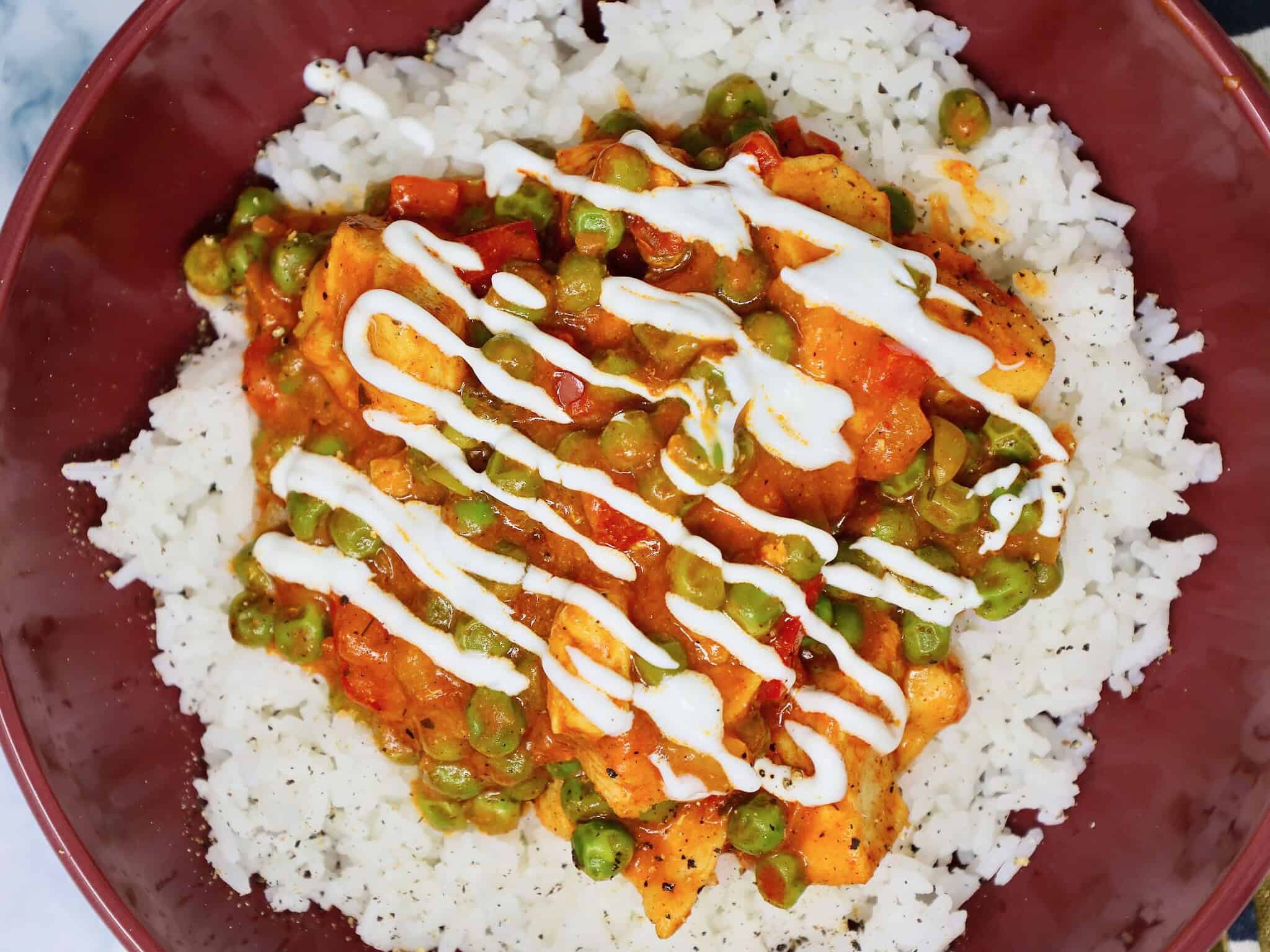 Easy chicken tikka masala bowls for a quick weeknight dinner